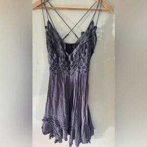 Free People lacy, flowy dress